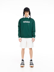 DYAD Short pants, over knee, kaki material - white