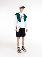 DYAD Long- sleeve embossed T-shirt DYAD - white