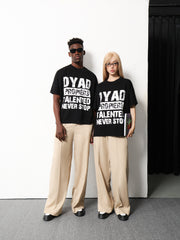 DYAD Boxy T-shirt Talented - Black