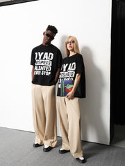 DYAD Boxy T-shirt Talented - Black