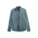 Premium Silk Shirt - Silvery