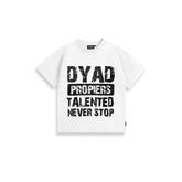 DYAD Boxy T-shirt Talented - White