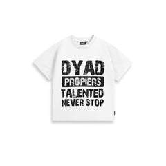 DYAD Boxy T-shirt Talented - White