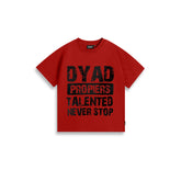 DYAD Boxy T-shirt Talented - Red