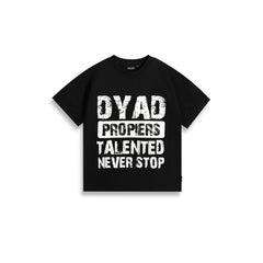 DYAD Boxy T-shirt Talented - Black