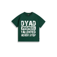 DYAD Boxy T-shirt Talented - Green