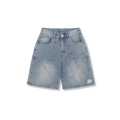 DYAD Jean shorts embroidered front and back
