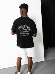 DYAD Boxy T-shirt Vibe - Black - full box - kèm túi vải