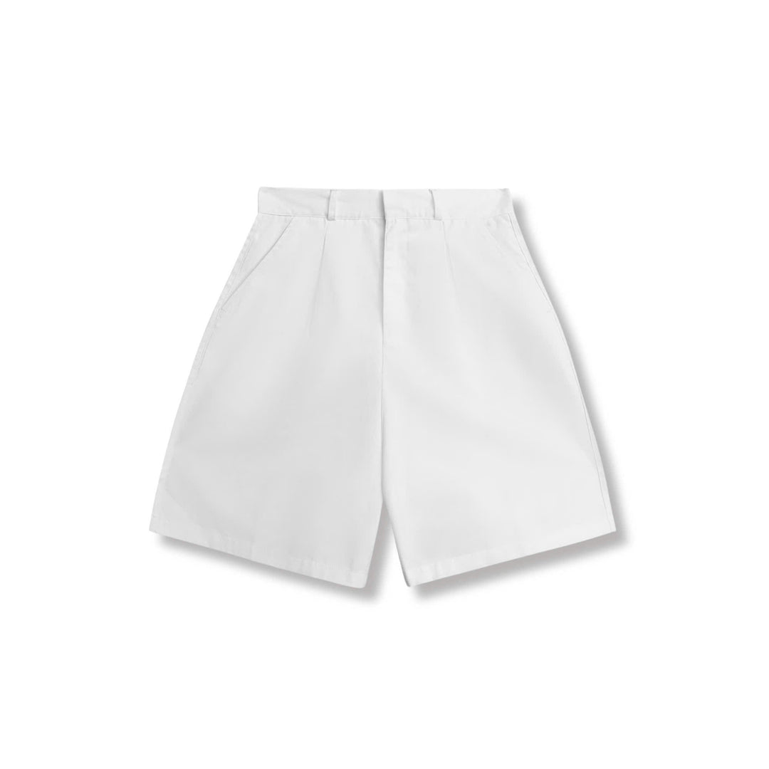 Tailored Shorts - White